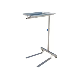 Mayo Table - Two Leg Flat Base