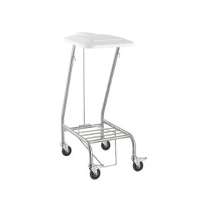 Single Linen Skip With Foot Operated Lid