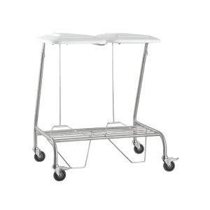 Double Linen Skip With Foot Operated Lid