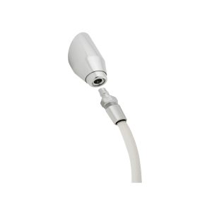 Anti-Ligature Wall Connector and Quick Disconnect Adapter for Hand Held Shower