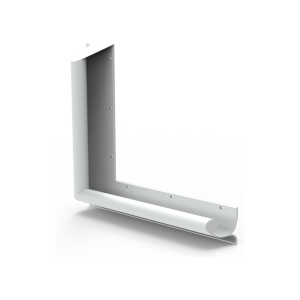 Contour Anti-Ligature 90 Degree Grab Rail, 450mm x 450mm