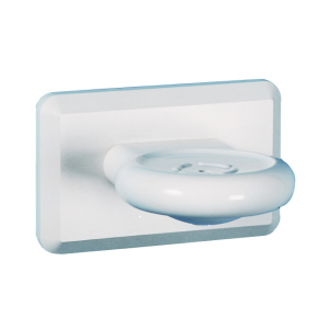Kestrel Soap Dish - White Plastic