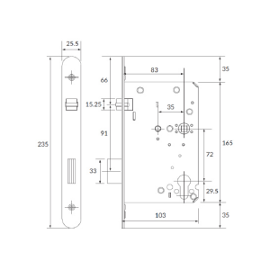 Roller Bolt Deadlock
