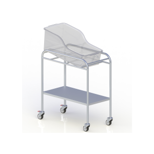 Bassinet Trolley with Acrylic Tub