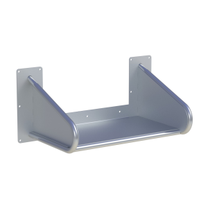 Anti-Ligature Wall Mounted Stainless Steel Shelf