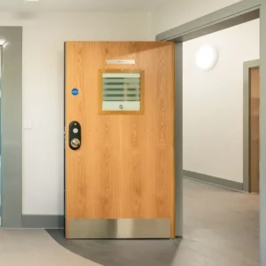 Anti-Barricade Door with Full-Door Ligature Alarm